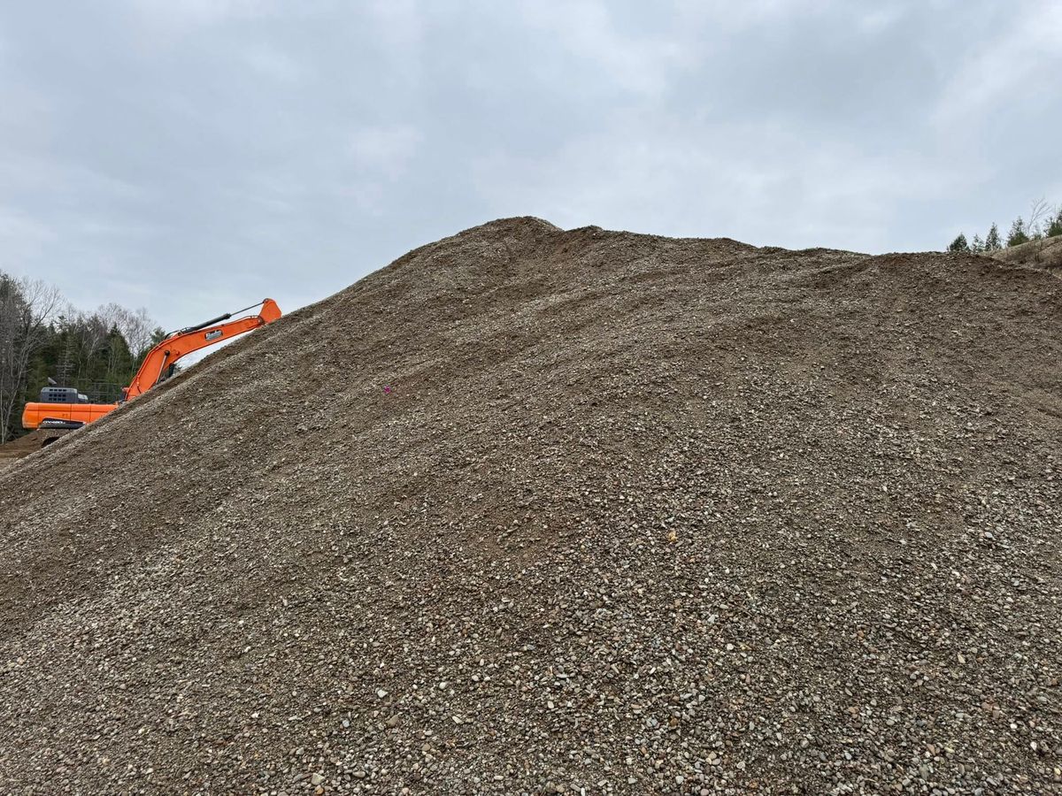 Material Supply & Deliveries for Gardner Road Company in Winn, ME