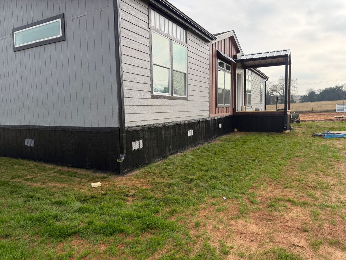 Mobile Home Skirting for BAKER Carpentry in Joshua, TX