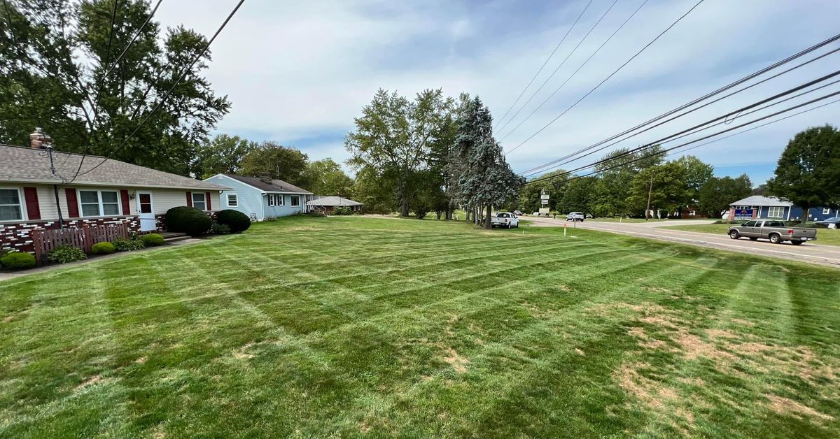 Mowing for Tactical Stripes Lawn care in Uniontown, OH