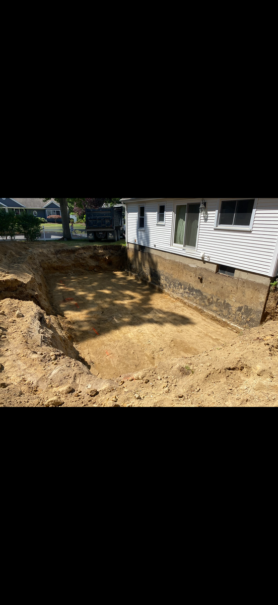 Residential Excavation for Darcy Cleveland & Sons Excavation in Pawcatuck, CT