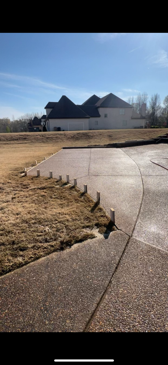 Patio Design & Installation for Ramsey Concrete Construction in Covington, TN