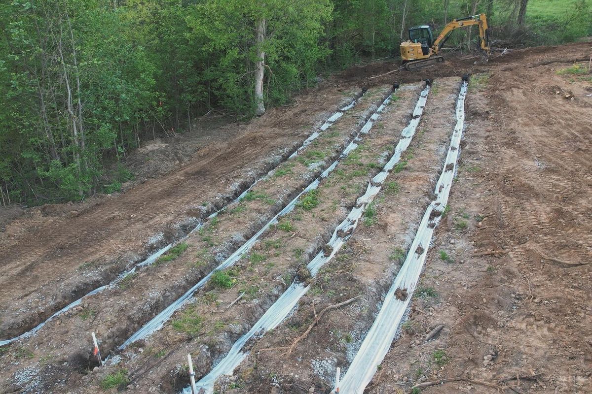 Septic System Installation for PLW Construction in Dickson, TN