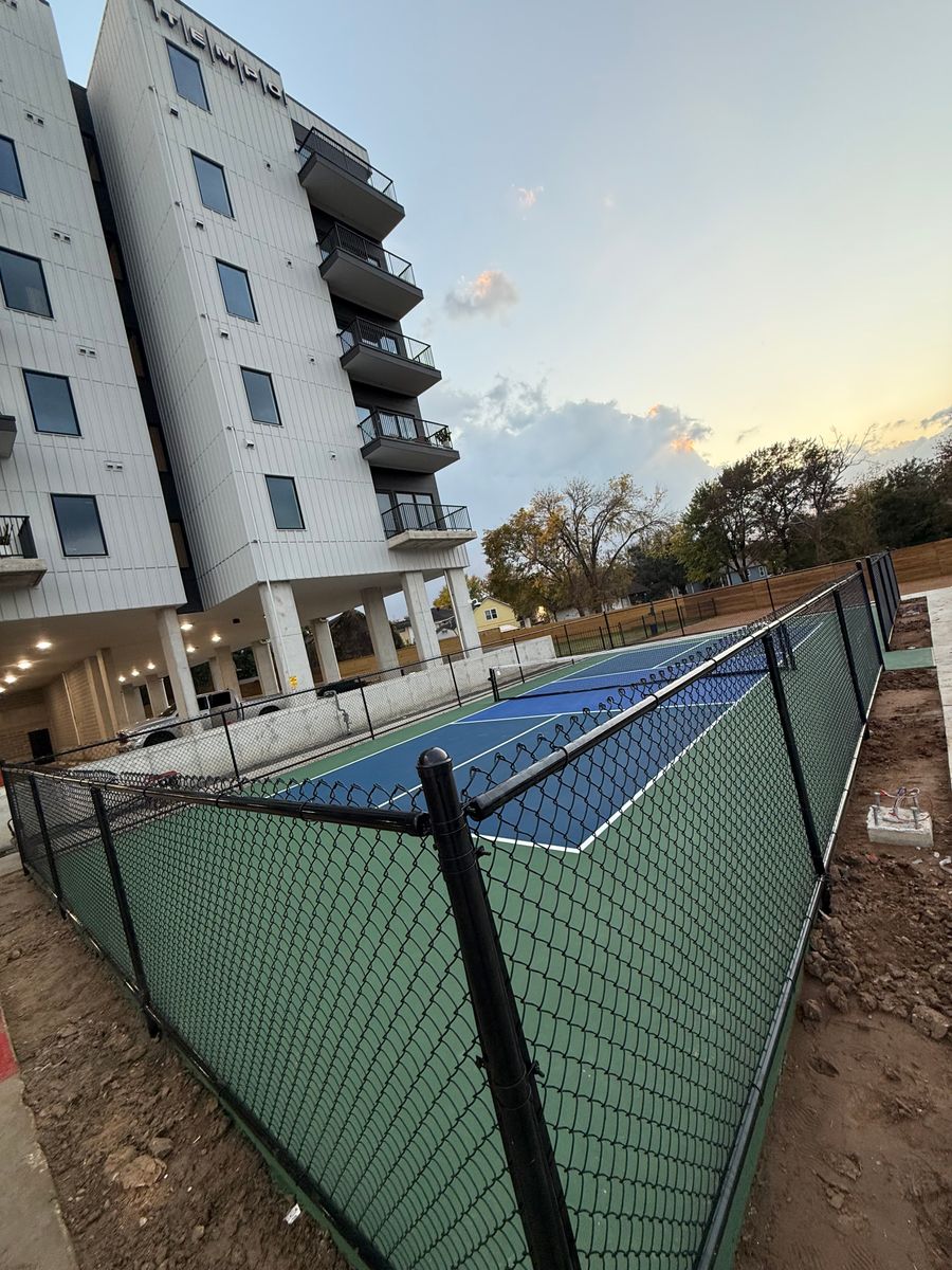 Commercial Chain Link Fencing for Kingdom Fence in Houston, TX