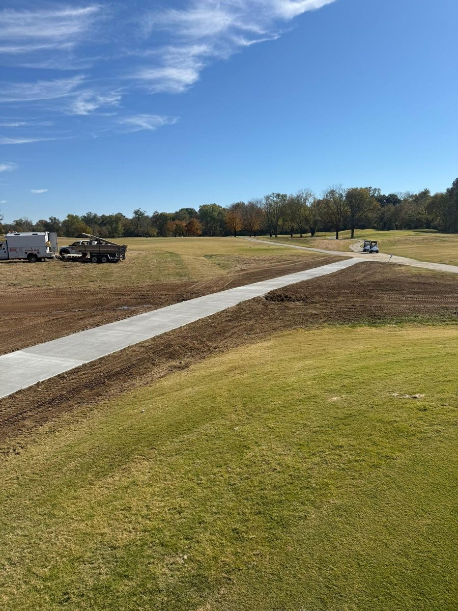 Concrete for Mangrum’s Concrete in Franklin, TN