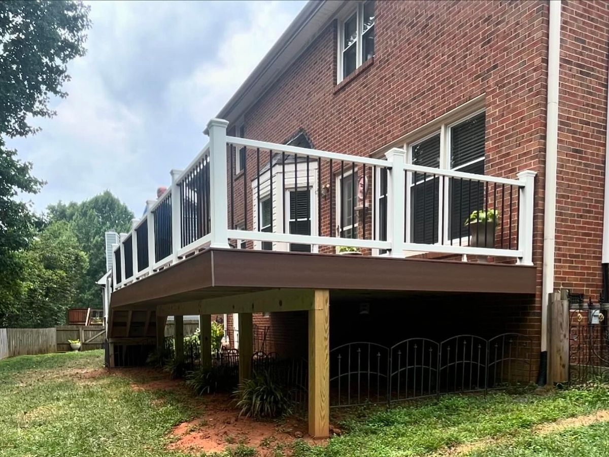 Porch Builds for Hughes Builders LLC in Greensboro, NC