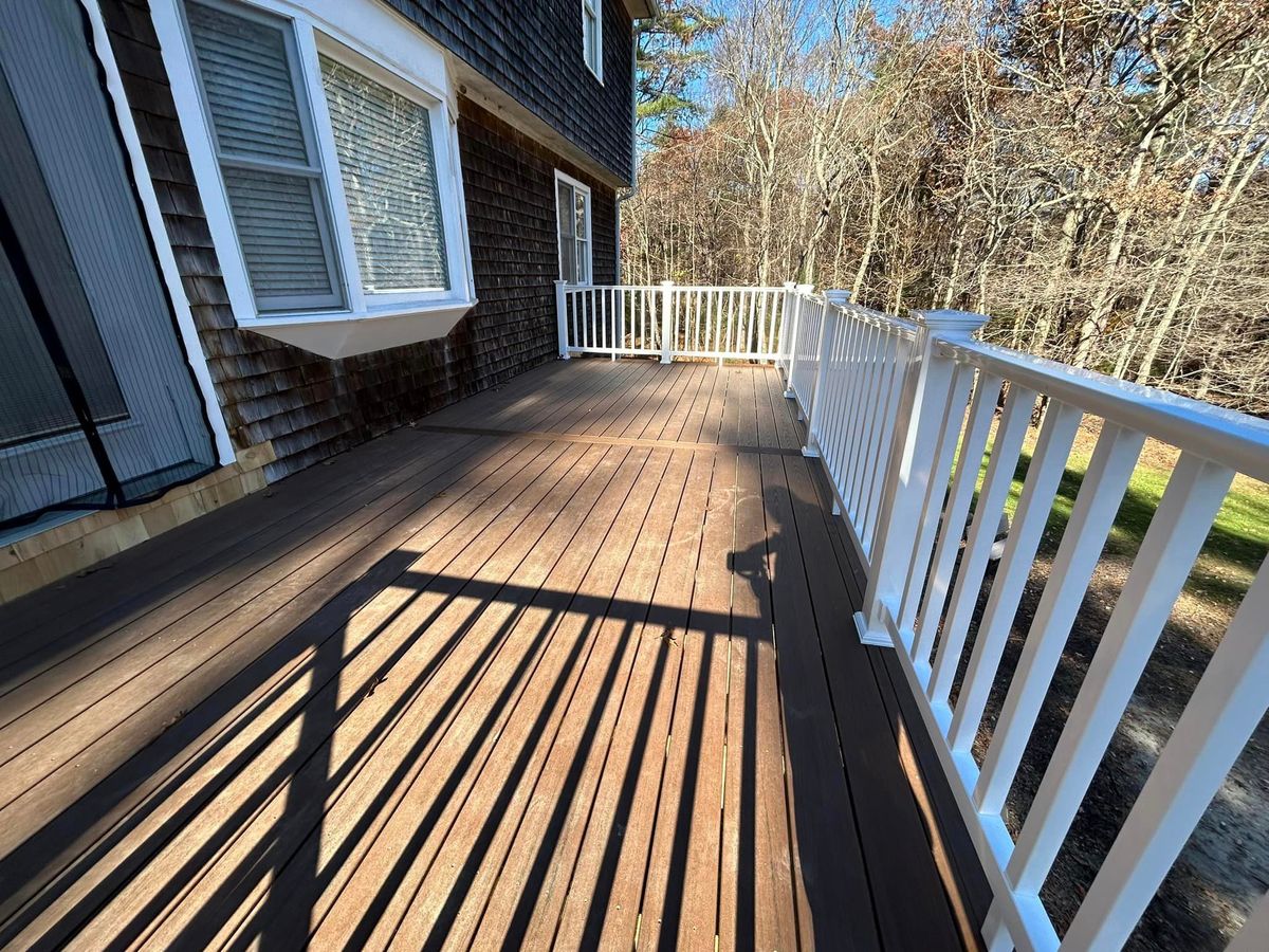 Deck & Patio Installation for Lamendola Carpentry in East Greenwich, RI