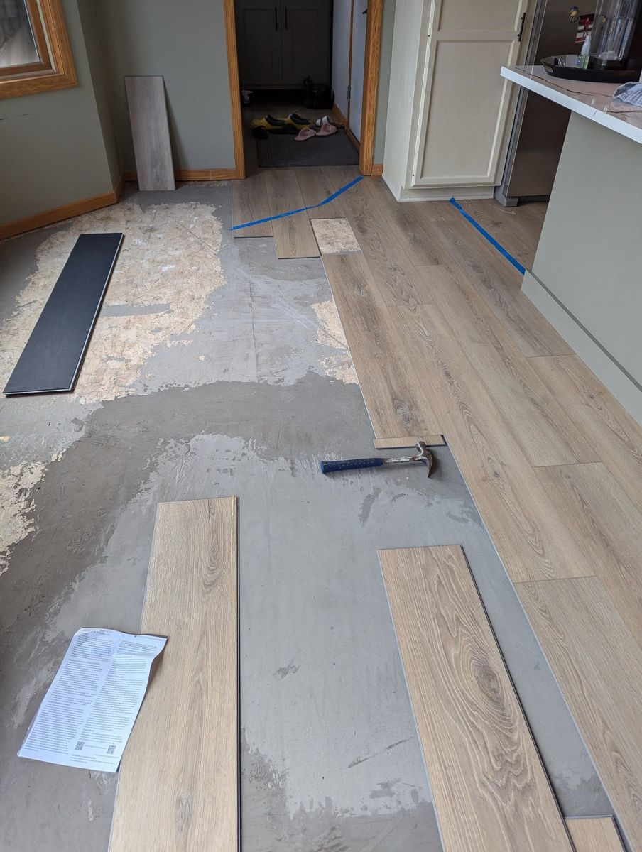 Flooring Repair for Ty Joblinske Flooring in Albert Lea, MN