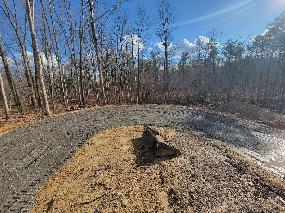 Site Preparation for Troyer's Excavation in Monterey, TN