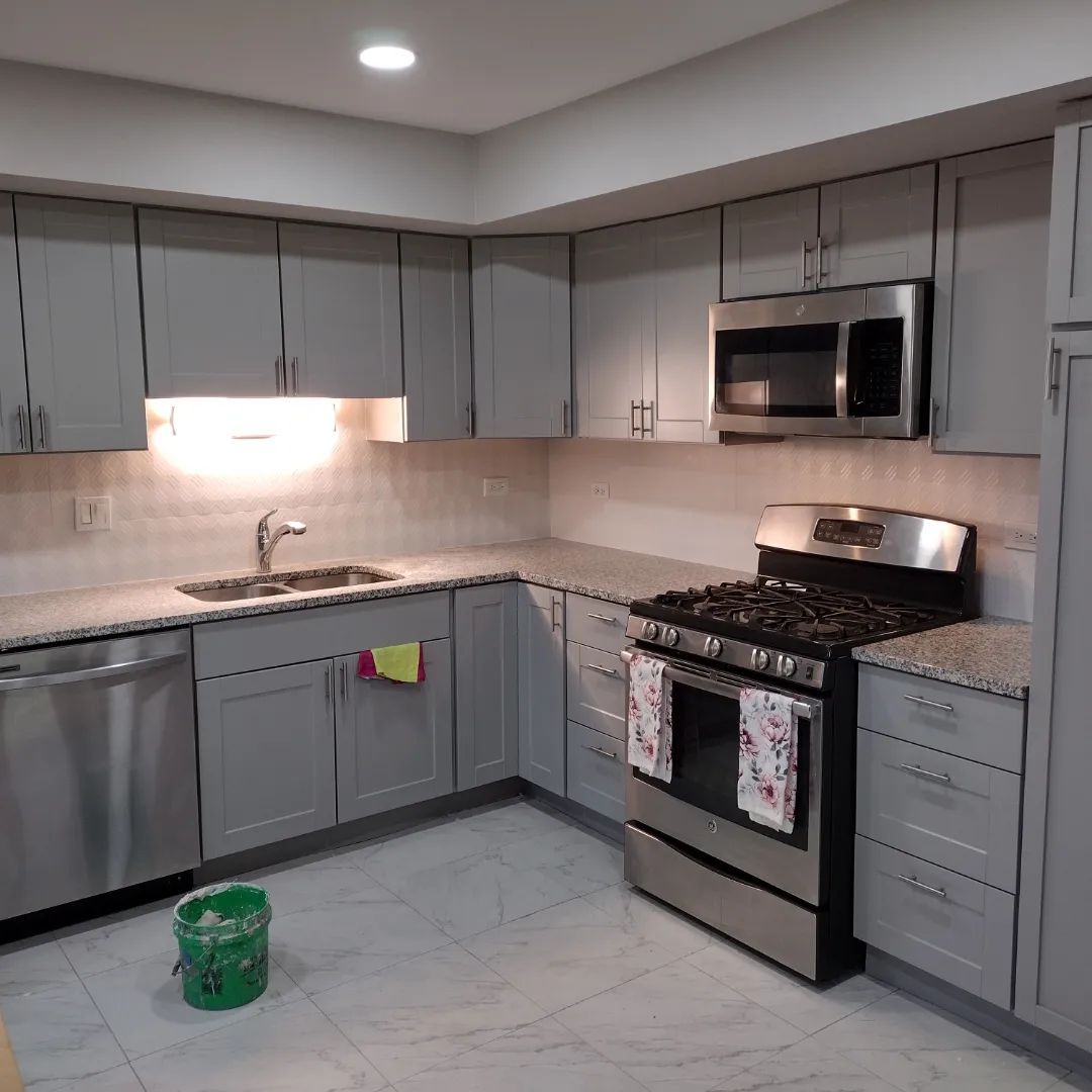 Kitchen and Cabinet Refinishing for J&H Painting and Remodeling INC in Bolingbrook, IL