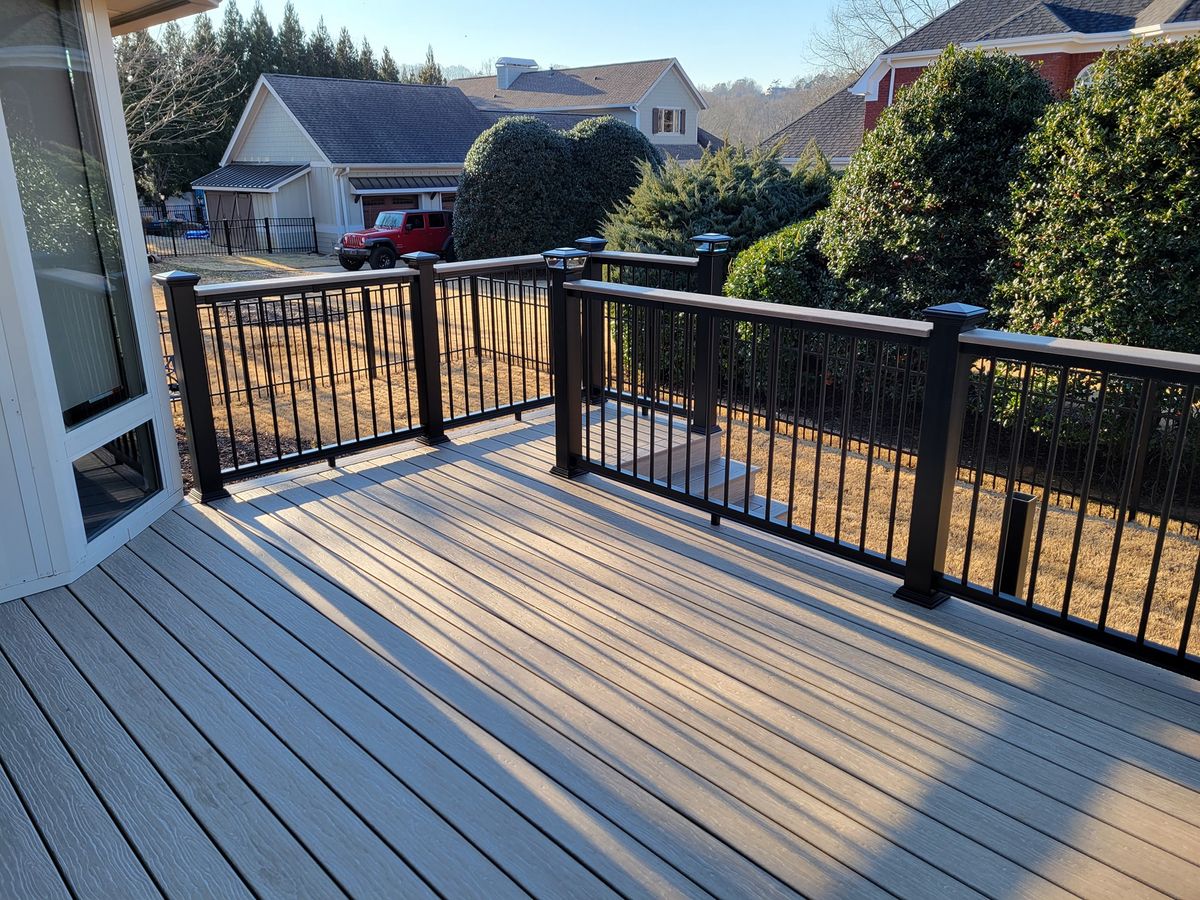Deck & Patio Installation for T. Owen Henshaw Construction in Chattanooga, TN