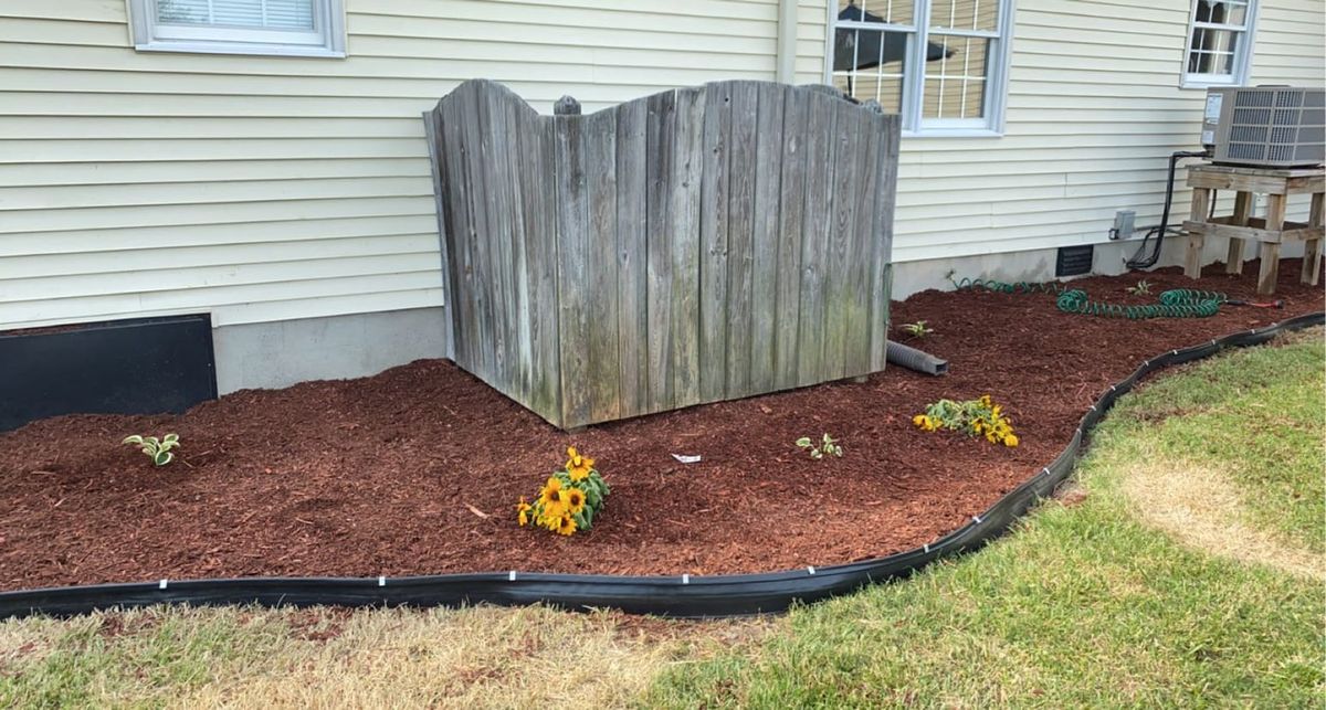 Flower Installation for Bull Island Lawn Care LLC in Poquoson, VA