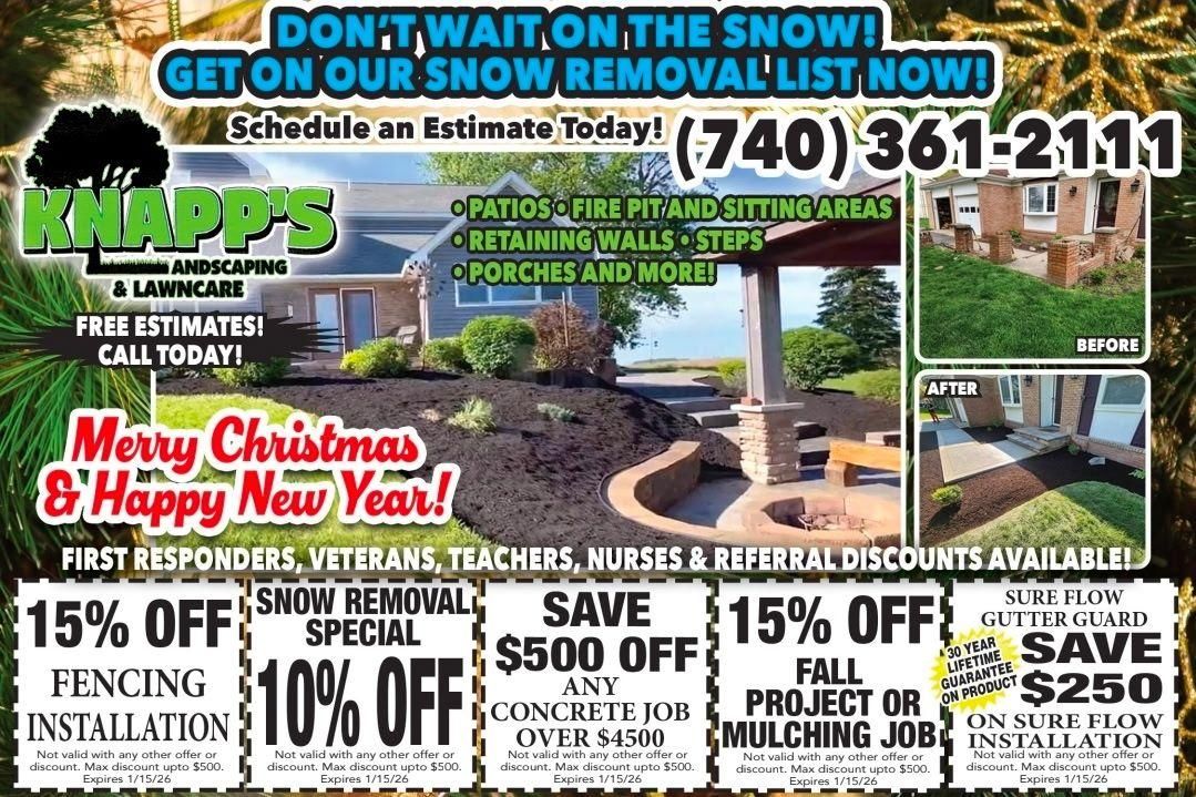 Other Services for Knapps Landscaping and Lawn Care in Marion, OH