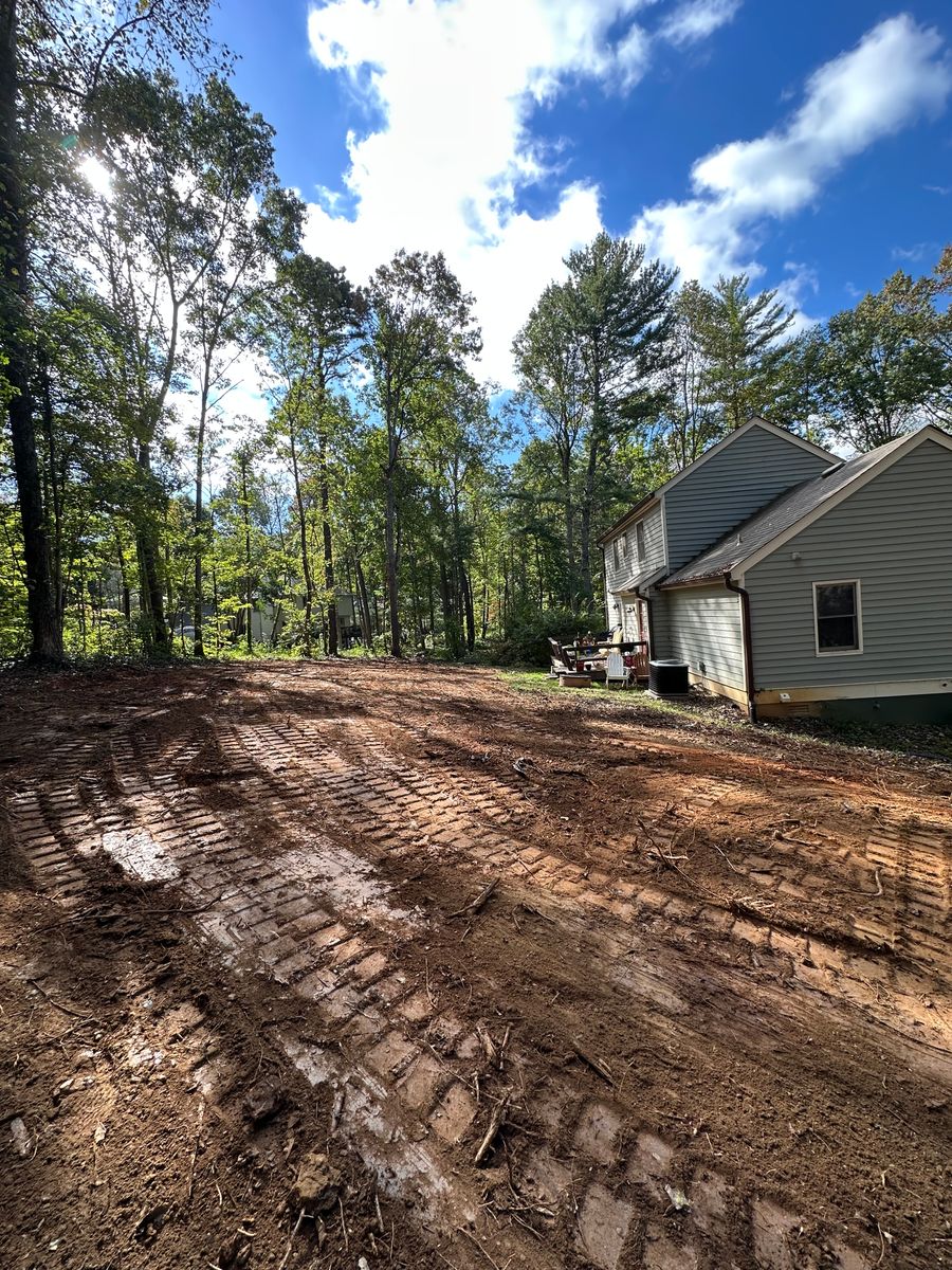 Grading for Stines and Company  in Rutherfordton, NC