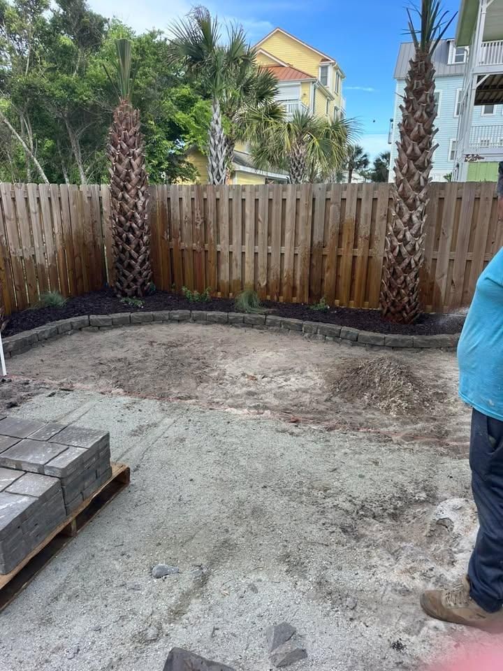 Hardscaping for Carolina Odd Jobs Inc. in Sneads Ferry, NC