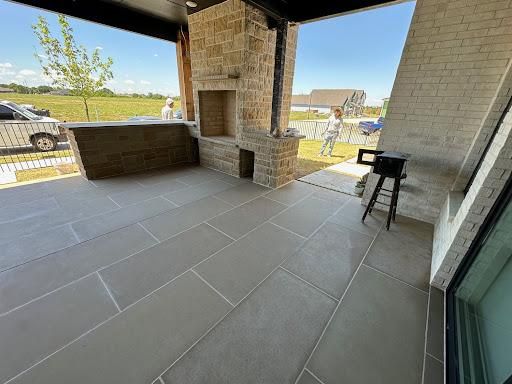 Patio Design & Construction for Bronco Masonry Inc. in Dallas, TX