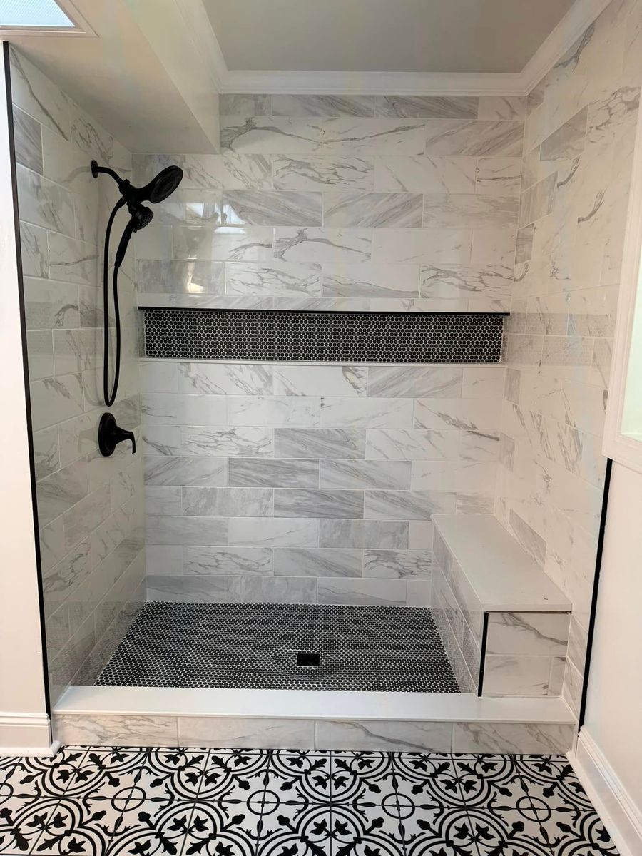 Bathroom Renovation for Tucker's Renovations in Columbia, SC