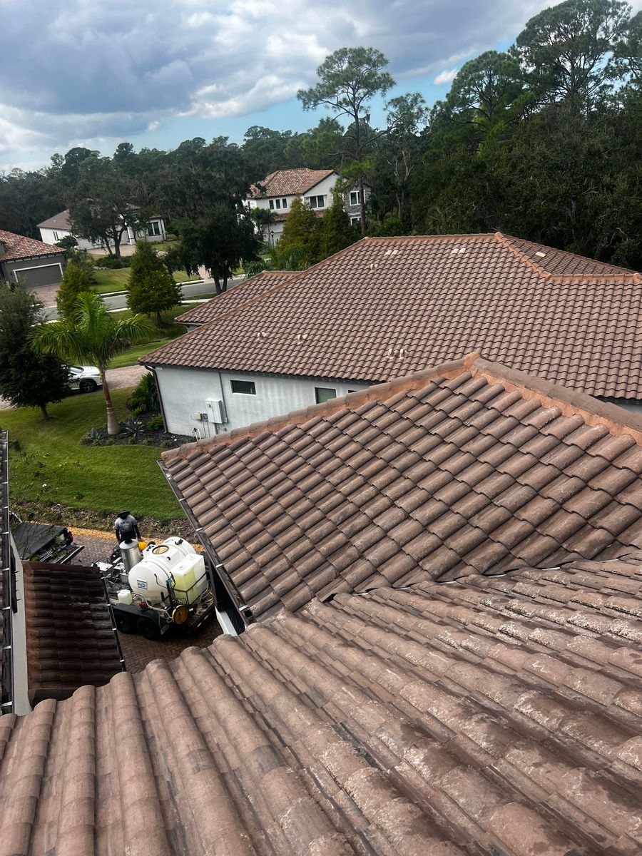 Roof Cleaning for Barr None Wash Pro in Tampa, FL
