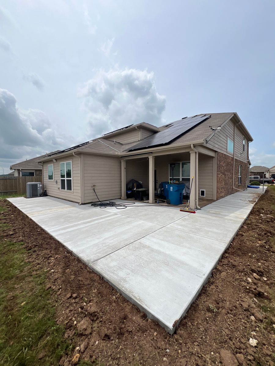 Concrete Slab Construction for BW Concrete Contracting LLC in Fort Worth, TX