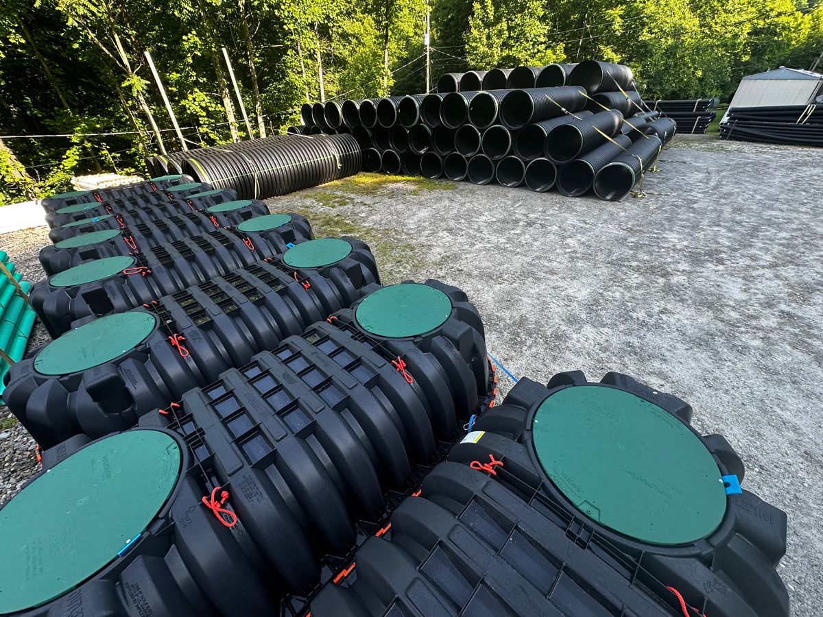 Sale of septic and drain field products. for SNL AERATION in Pecks Mill,,  WV