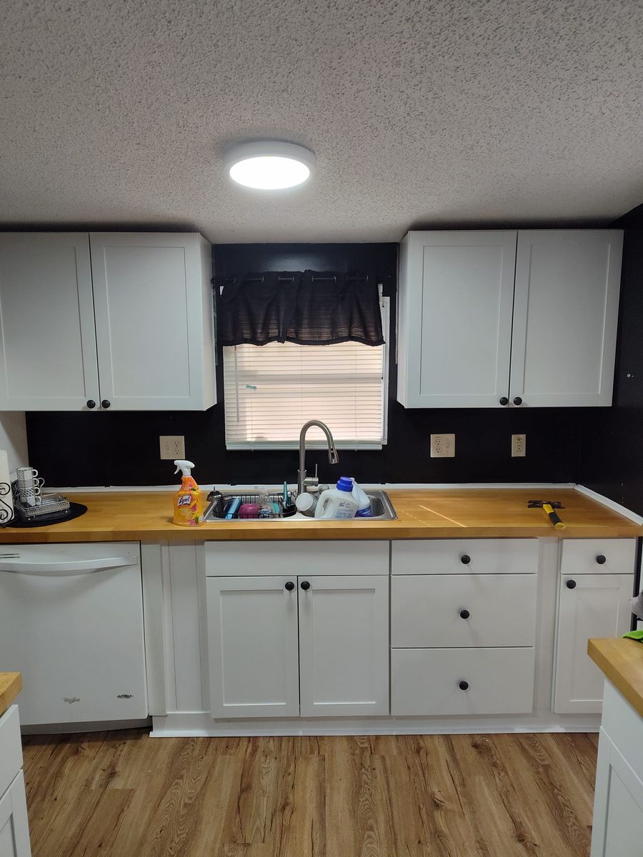 Kitchen Renovation for Thomas Sapps General Construction in Statesboro, GA