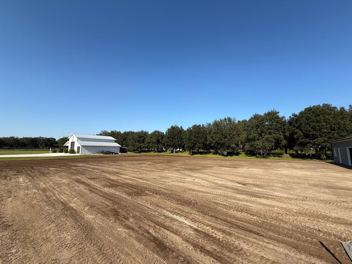 Site Preparation for AL Dirtworks LLC in St. Augustine, FL