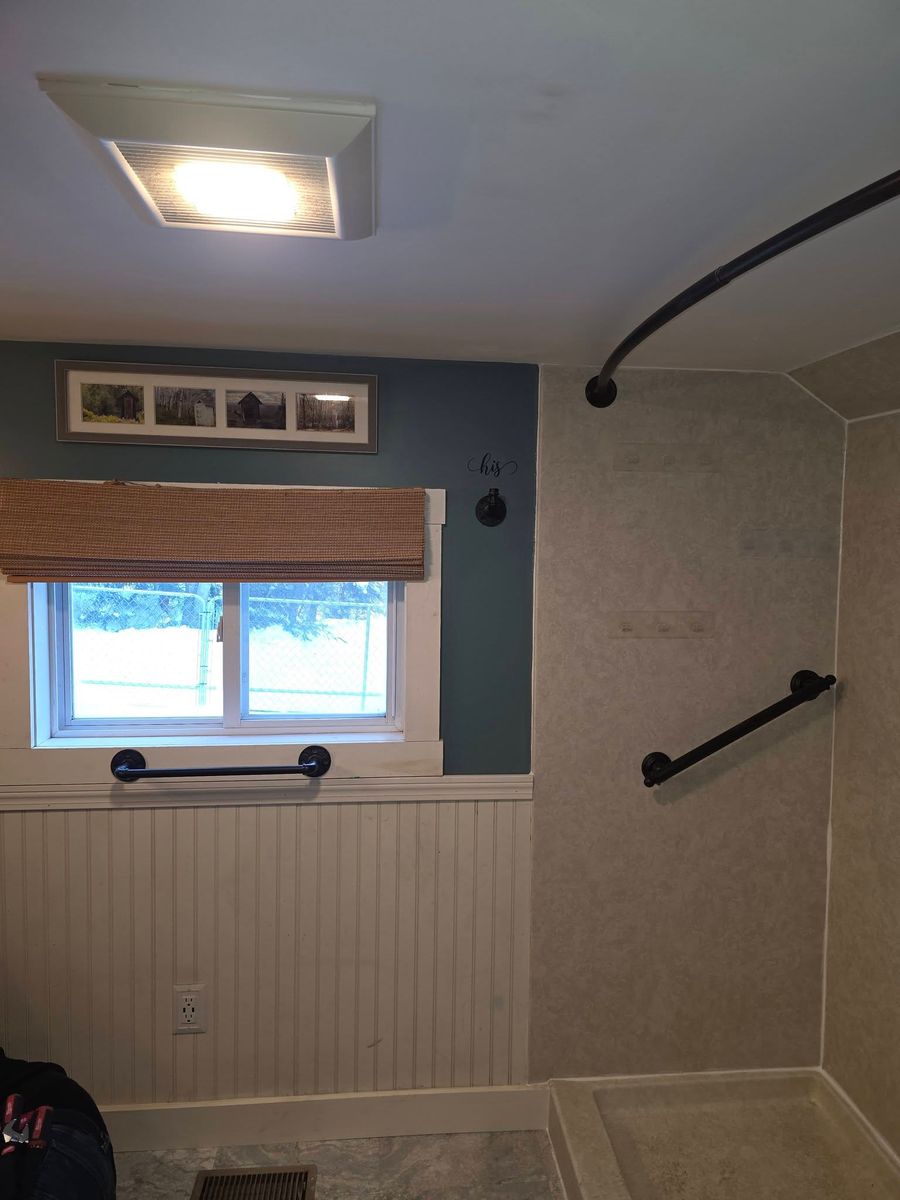 Bathroom Renovation for Murphy's Tech & Trade in Newport, NH