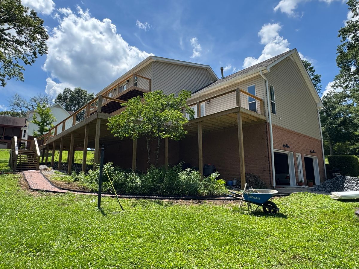 Deck & Patio Installation for J&L Remodeling in Mt. Juliet, TN