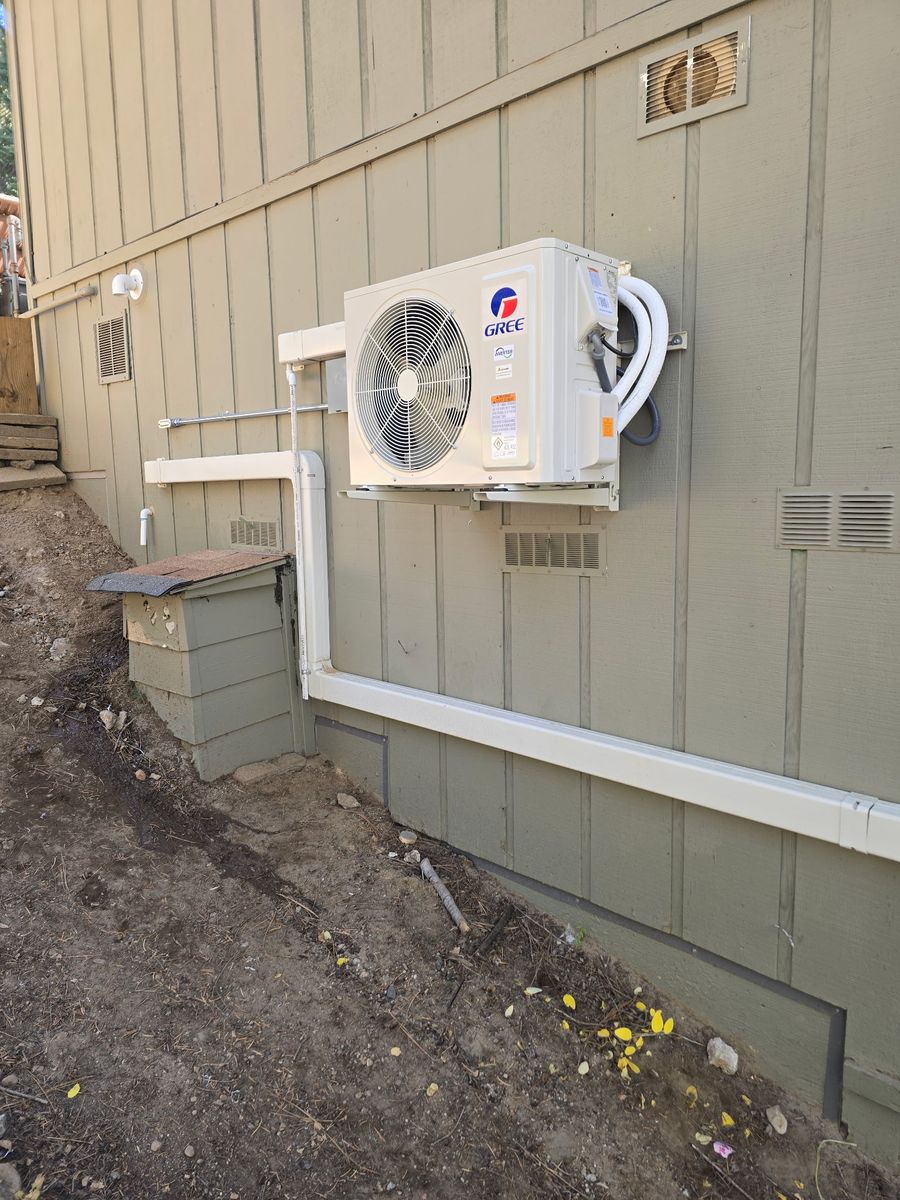 Mini-Split Installation for Rudy's Plumbing & Heating  in South Lake Tahoe, CA