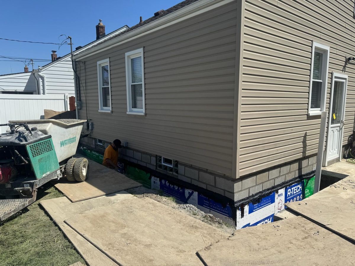 Basement Waterproofing for The Guys Landscaping & Foundation Repairs LLC in Trenton, MI