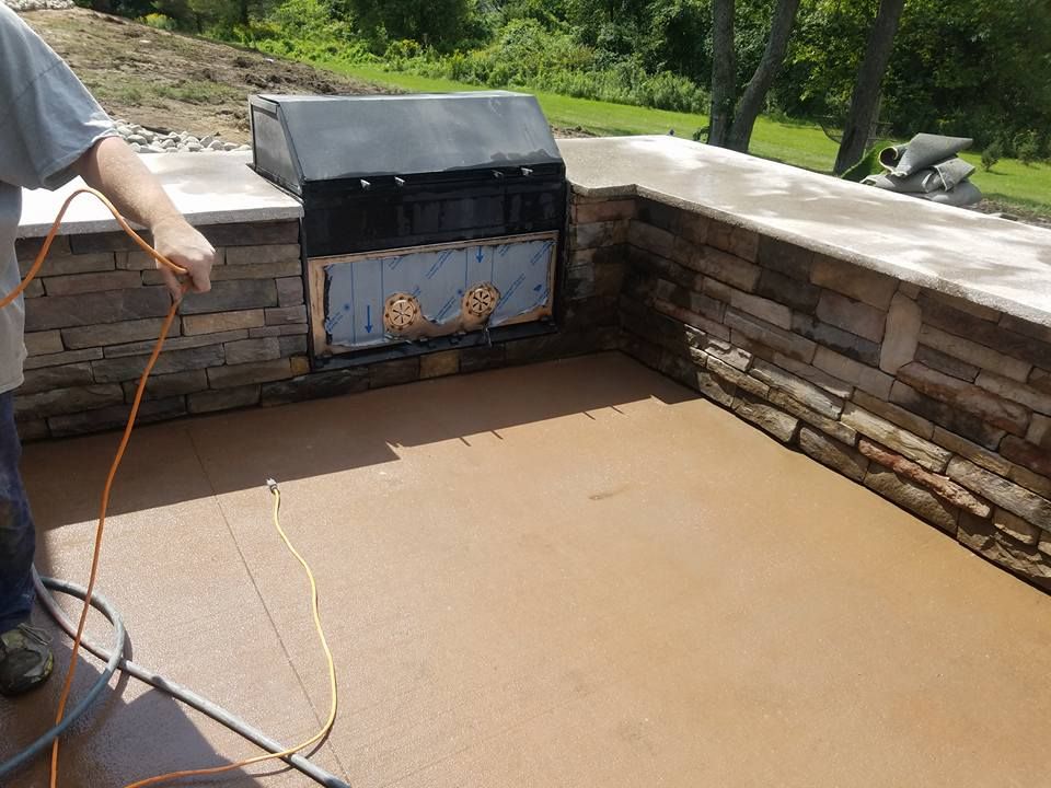 Patio Design & Construction for Absolute Maintenance in Charlotte, MI