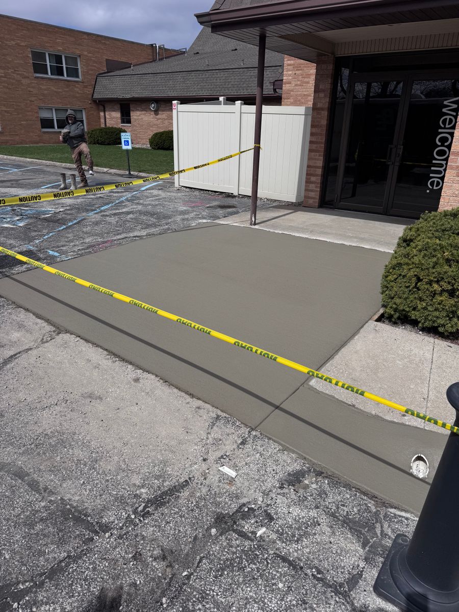 Concrete for B & E Concrete in Michigan City, IN