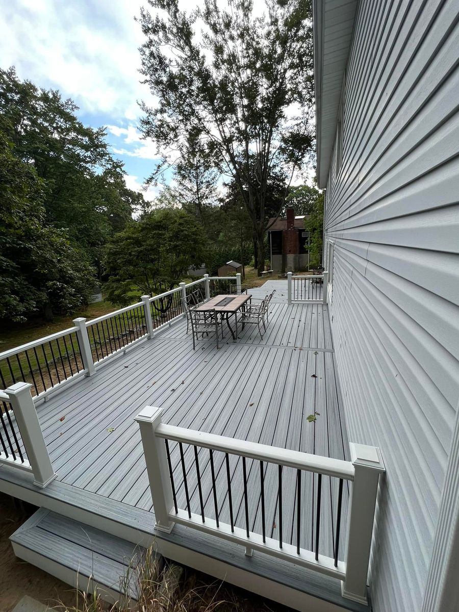 Deck & Patio Installation for FAZIO Construction in New Milford, CT