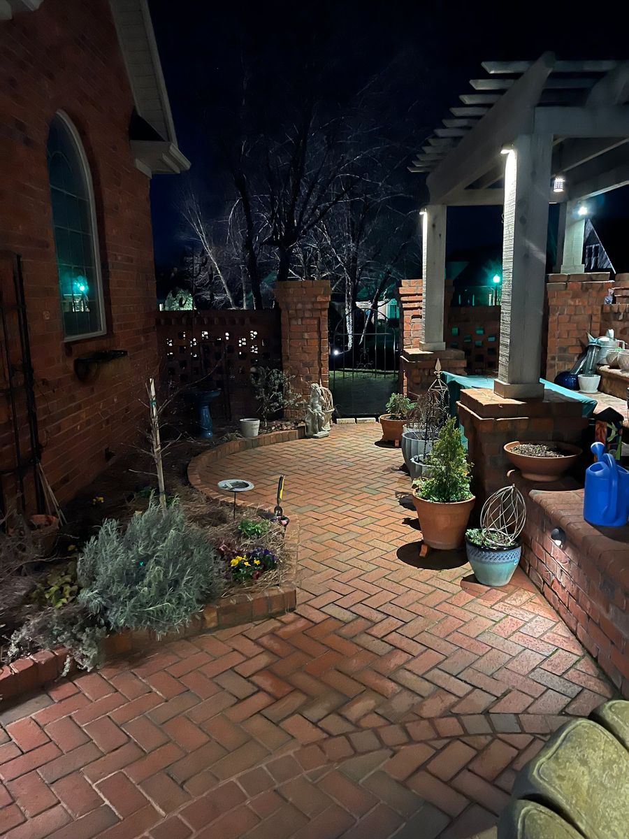 Outdoor Lighting for Howerton’s Landscaping in Clemmons, NC