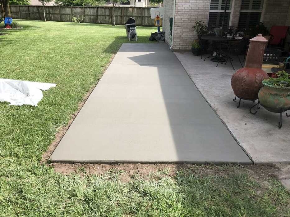 Patio Design & Installation for Texas Bay Concrete in Houston, TX