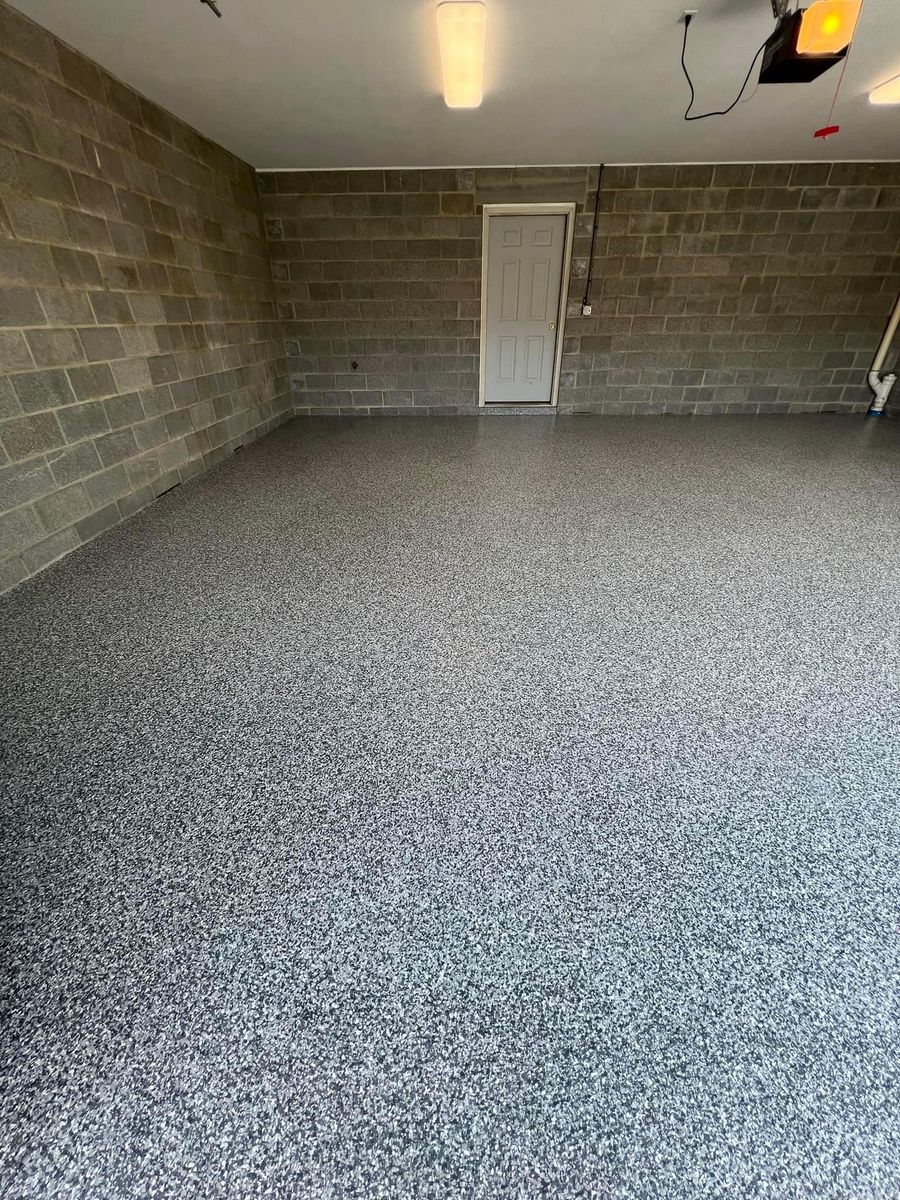 Epoxy Floor Coatings for Texas Curb N Borders in Houston, TX