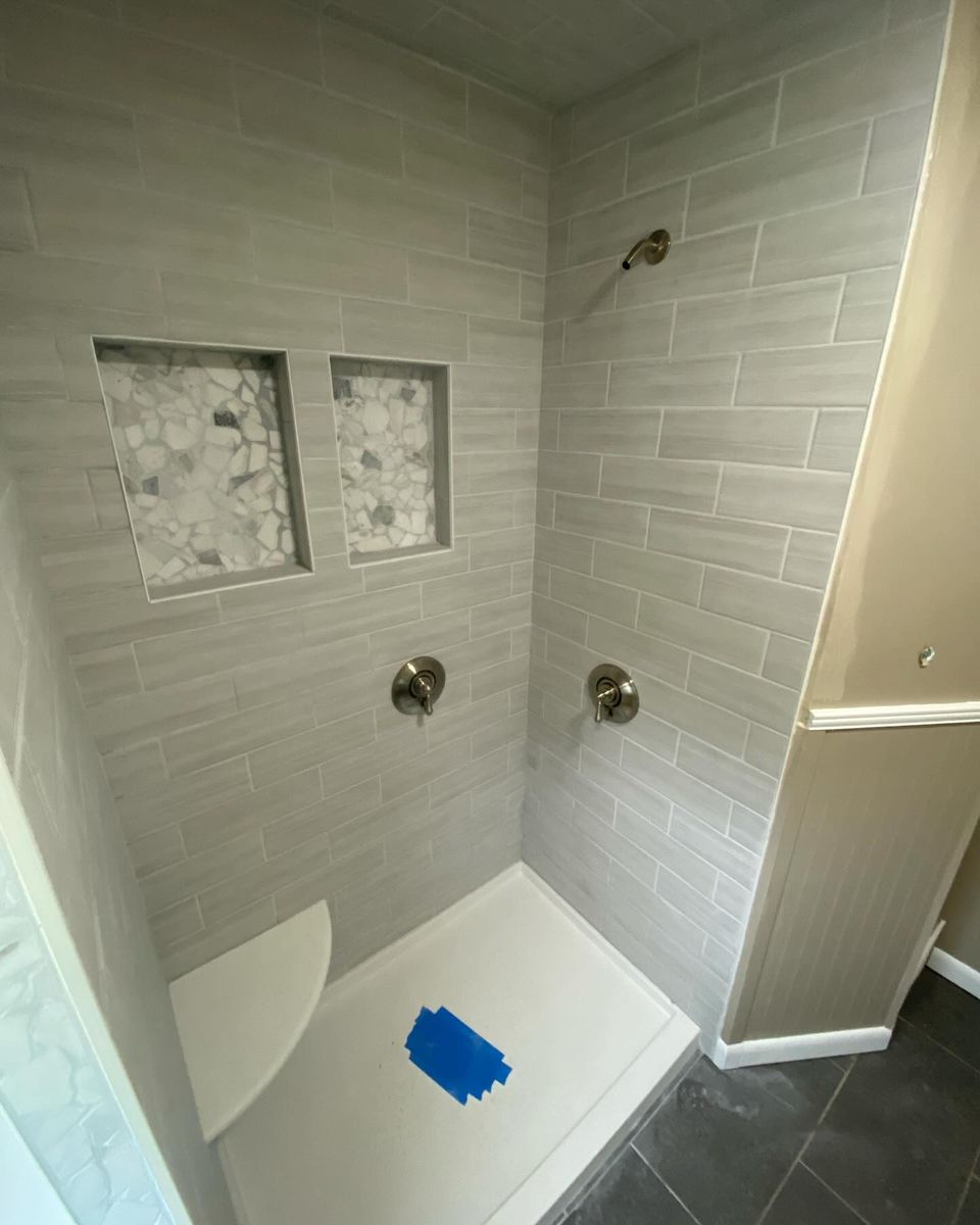 Bathroom Renovation for Clark co. Construction in Attleboro, MA