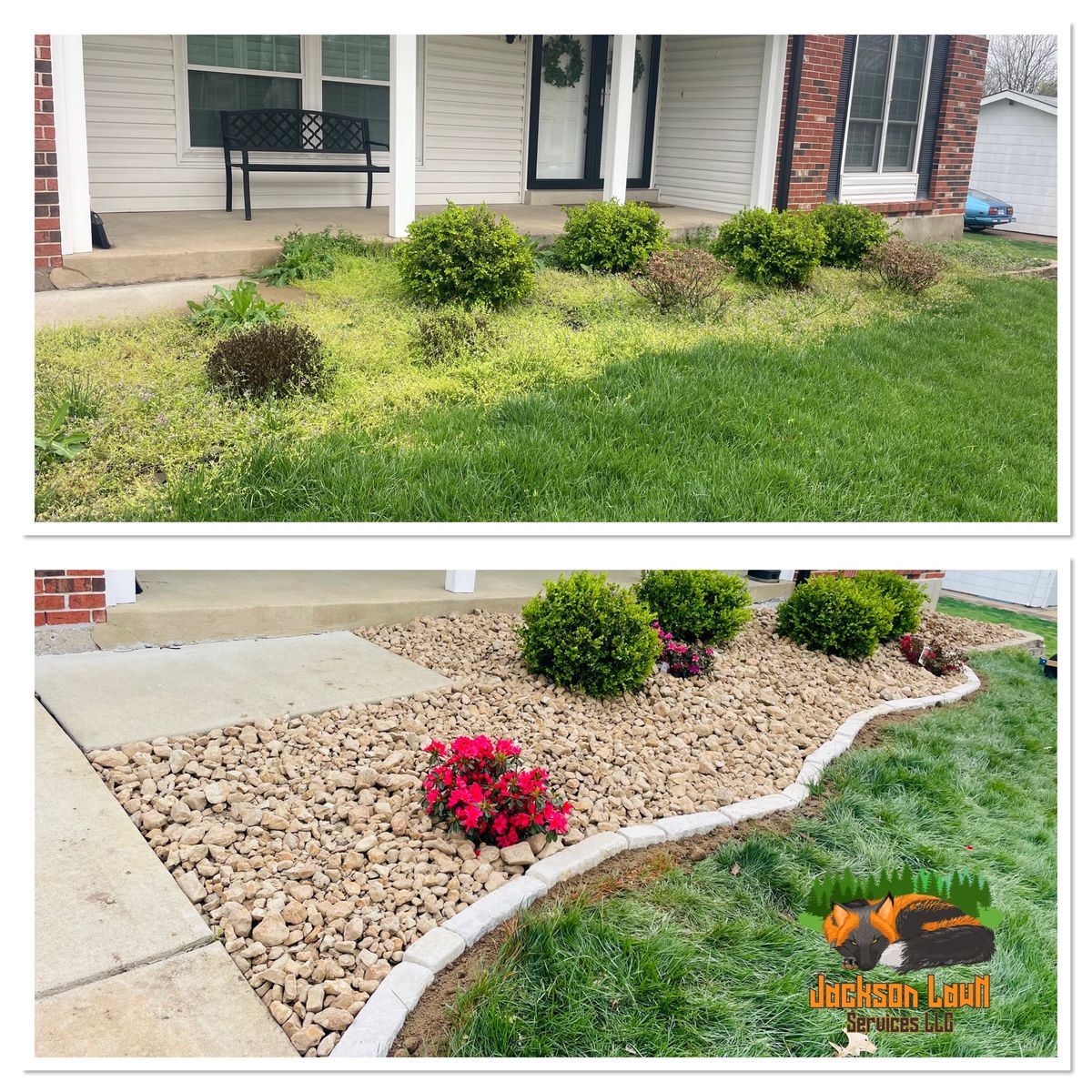 Mulch Installation for Jackson Lawn Services LLC in St Louis, MO
