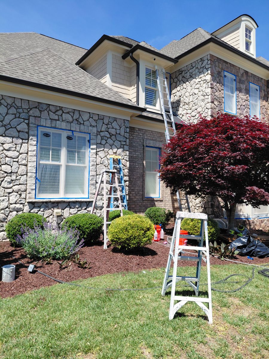 Exterior Painting for Bambinos Painting in Durham, NC