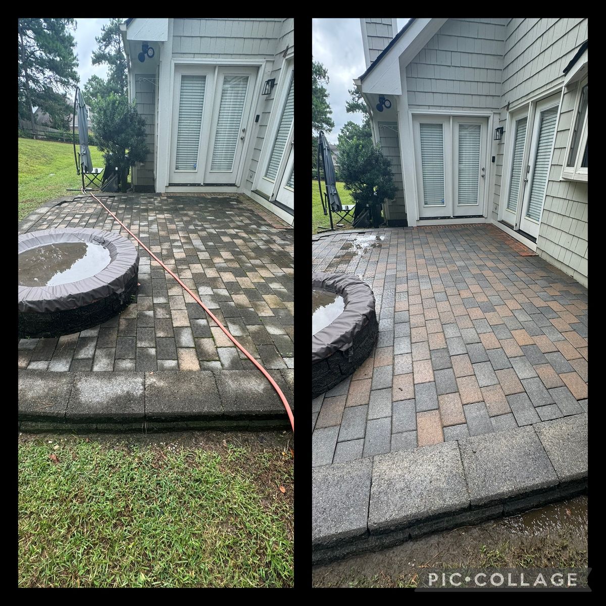 Deck & Patio Cleaning for Hydro Wash Exteriors LLC in Fayetteville, NC