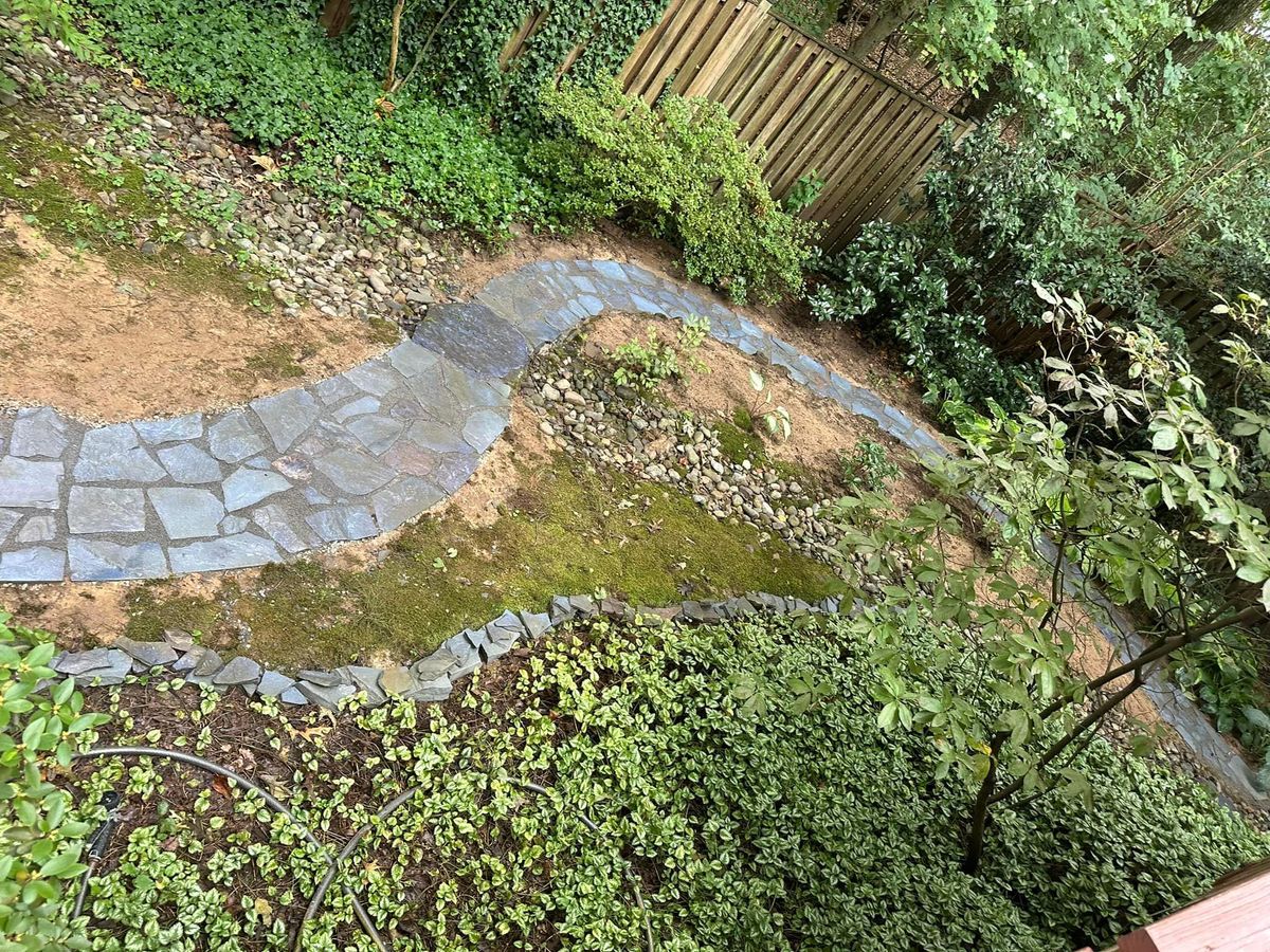 Walkway Construction for Matteo Hardscapes in Towson,  MD