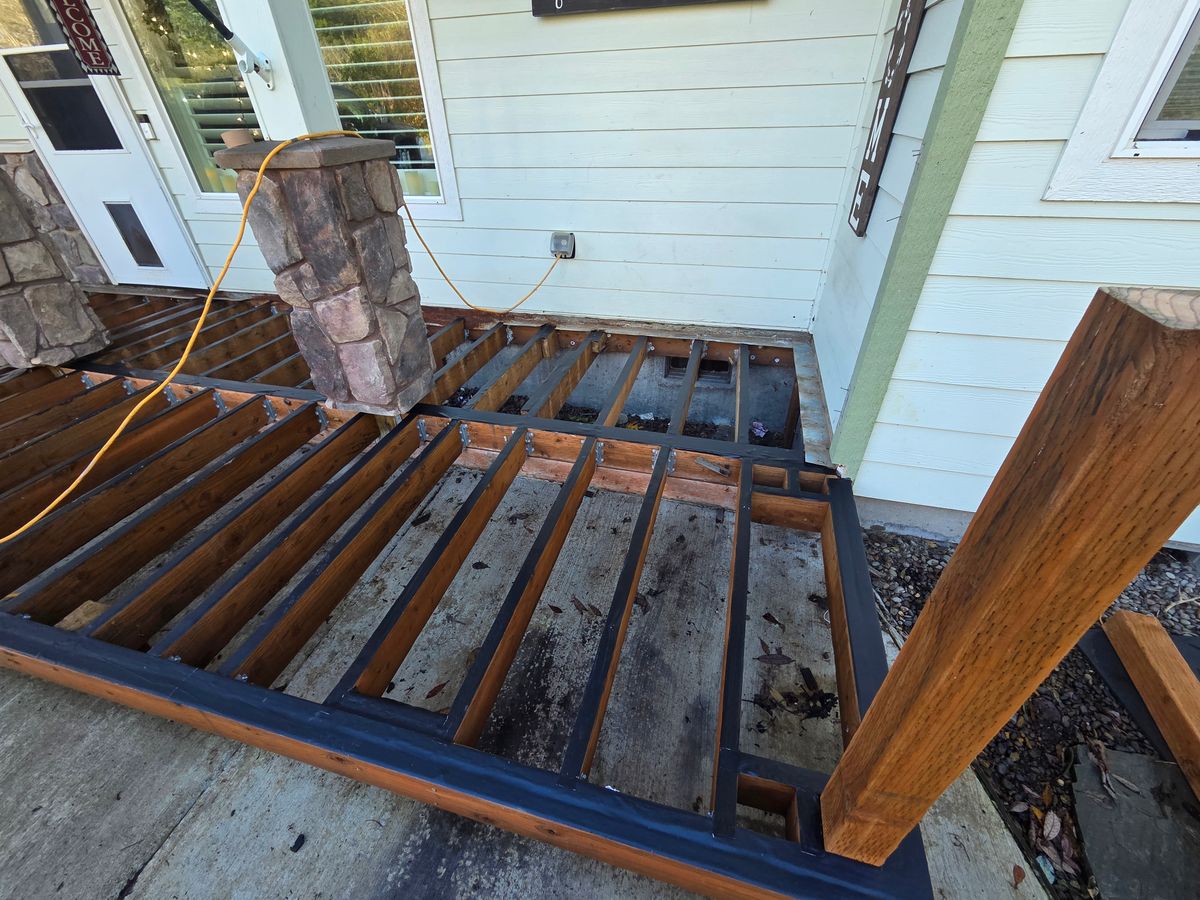 Deck Installation for BTC Construction in Florence, OR