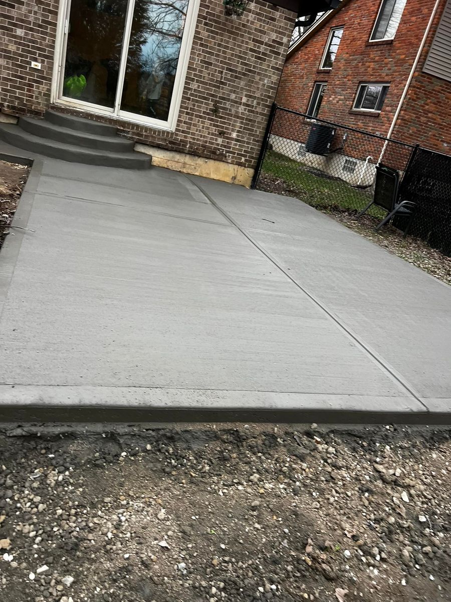 Patio Design & Installation for Davies Concrete and Construction in Columbus, OH