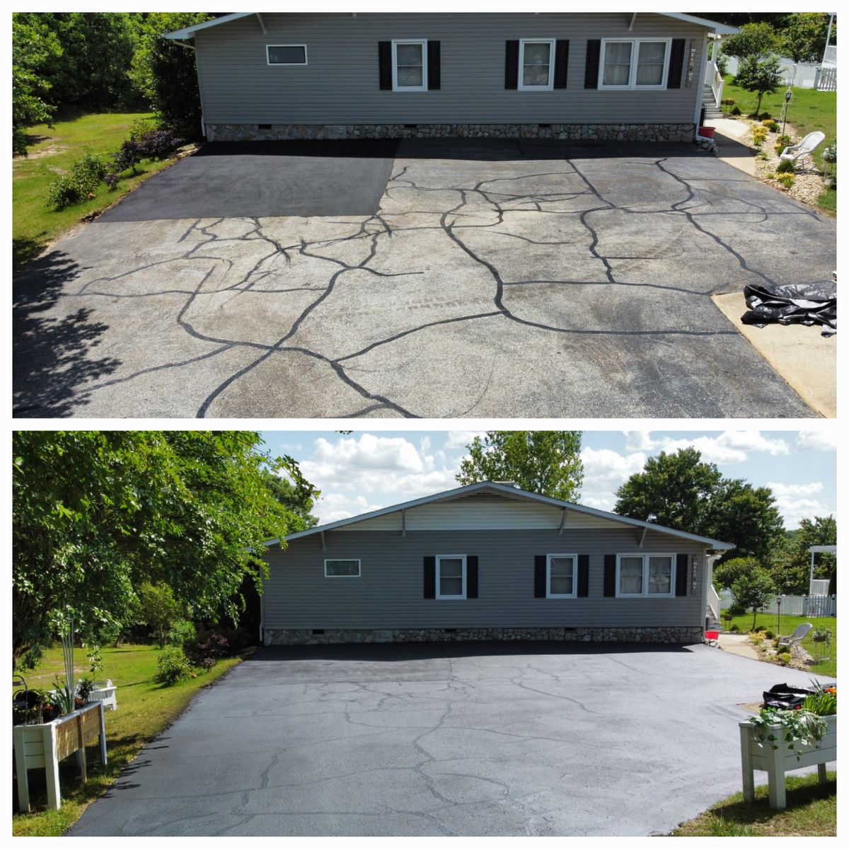 Driveway Repair for Johnson's Sealcoating & Painting in Inman, SC