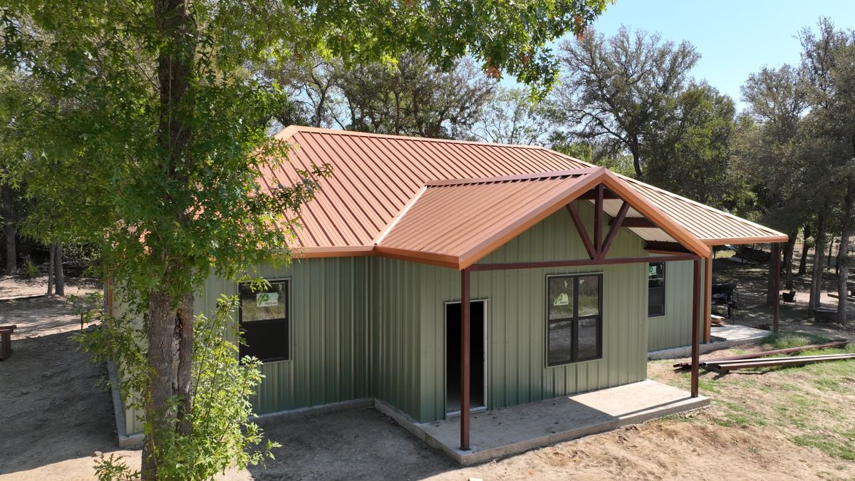 Barndominium Shells for BCS Construction in Springtown, TX