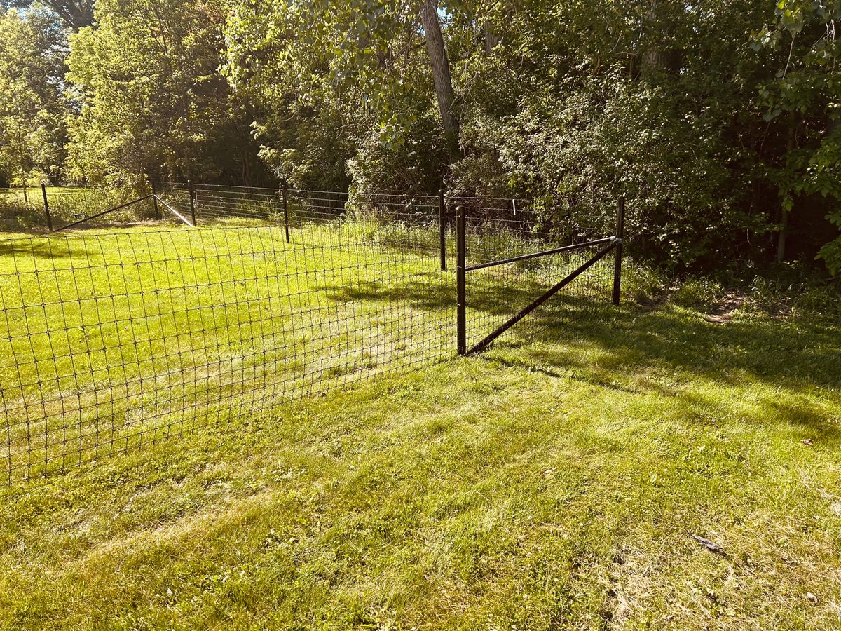 Agricultural Fencing for TMF Services in Lapeer County, MI