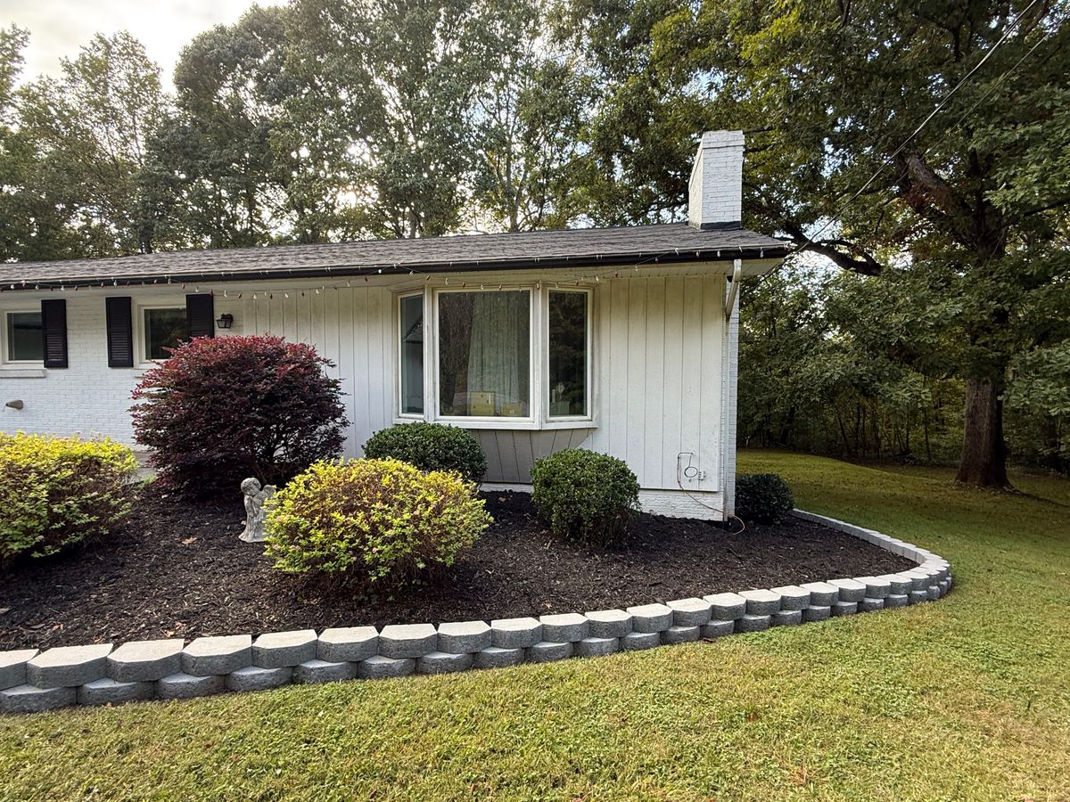 Hardscaping for Quartz Creek in Claremont, NC