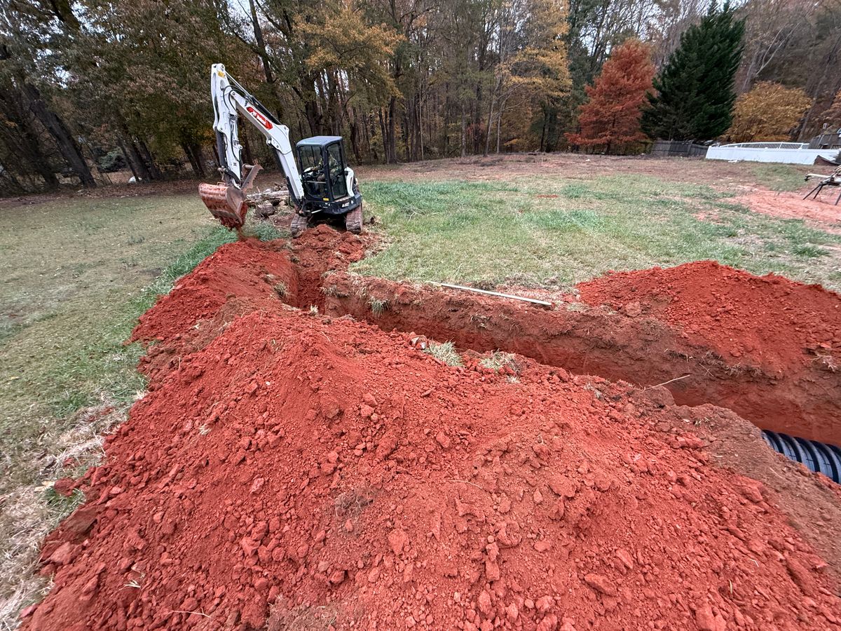 Footers for Seay’s Septic in Inman, SC