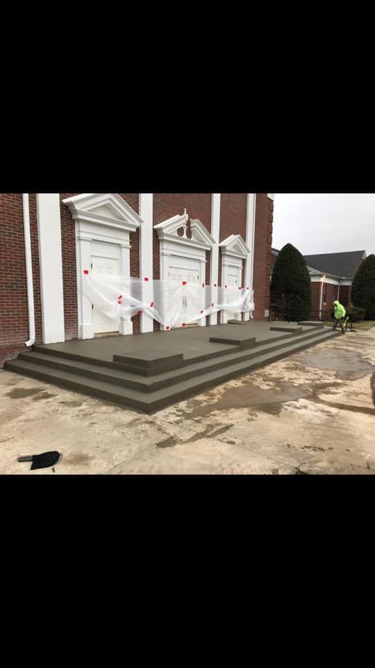 Stair Design & Installation for Tac Concrete in Shelbyville, TN