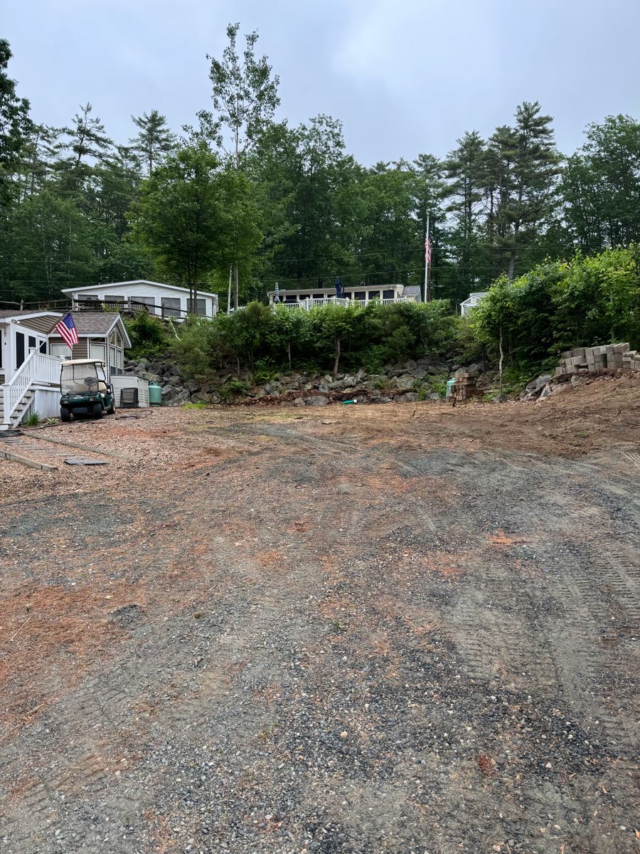 Land Clearing for AFH Earthworks in Madison, NH