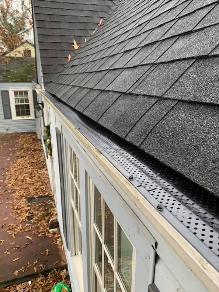 Gutter Install for Burgin's Gutter Services in New London, NC